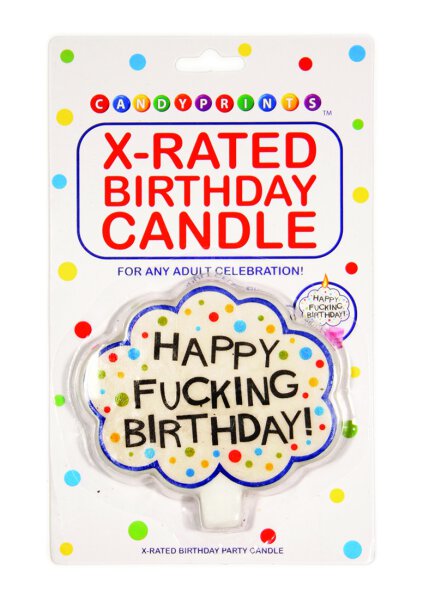 X-Rated Birthday Candle 52 g