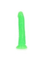 Slim Realistic Dildo with Suction Cup - Glow in the Dark...