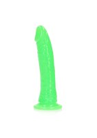 Slim Realistic Dildo with Suction Cup - Glow in the Dark...