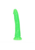 Slim Realistic Dildo with Suction Cup - Glow in the Dark...