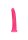 Slim Realistic Dildo with Suction Cup - Glow in the Dark - 25 cm