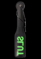 Slut Paddle Glow in the Dark