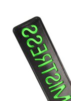 Mistress Paddle Glow in the Dark