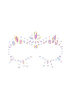 Shots Ouch! Body jewelry glowing face stickers