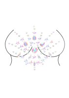 Shots Ouch! Body jewelry glowing chest stickers