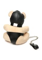 Master Series Hooded Teddy Bear Keychain Tan