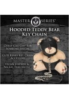 Master Series Hooded Teddy Bear Keychain Tan