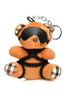 Master Series Rope Teddy Bear Keychain - Brown