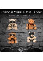 Master Series Rope Teddy Bear Keychain - Brown