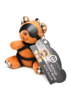 Master Series Rope Teddy Bear Keychain - Brown
