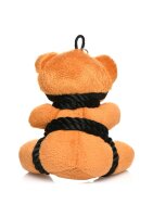 Master Series Rope Teddy Bear Keychain - Brown