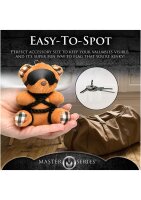 Master Series Rope Teddy Bear Keychain - Brown