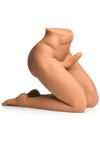 XR Brands Männliche Sexpuppe mit Vibrations- Dildo