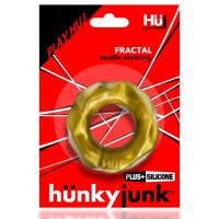 Hünkyjunk Fractal Tactile Silicone Cockring Metalic...