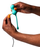 Romp Cello Vibrokugel-Duo türkis