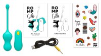 Romp Cello Vibrokugel-Duo türkis