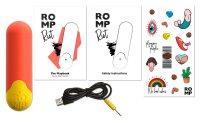 Romp Riot Mini Vibrator orange