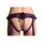 XR Brands Bodice Deluxe Leather Corset Harness Purple
