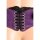 XR Brands Bodice Deluxe Leather Corset Harness Purple