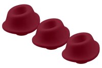 Womanizer 3x replacement caps Premium 2 red M