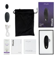 WE-VIBE Moxie+ 2 x Pantyvibrator Set schwarz