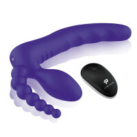 Pegasus - 7” Remote Control Strapless D.P. Silicone Strap on