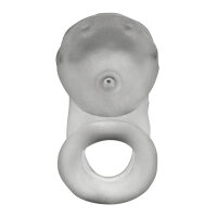 Oxballs Airlock Air-Lite Vented Chastity Clear Ice