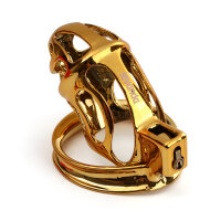 Sevanda Gold Urethral Chastity Cock Cage