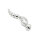 Curve Steel Dildo Ridges 22 cm