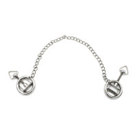 Nipple Clamps Rings Screwed with Chain