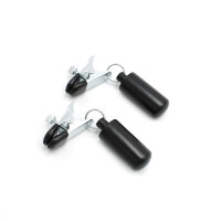 Nipple Adjustable Clamps 2x100g Bullet Weights