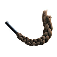 Hair Whip Brown Synthetic