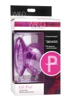 Wand Essentials Lily Pod massage stick attachment purple