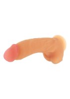 Girthy George Dildo with Suction Cup 9 inch Flesh 22,9 cm