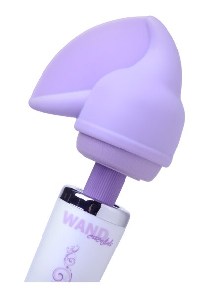 Wand Essential Flutter Tip massage wand attachment pastel purple