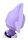 Wand Essential Flutter Tip massage wand attachment pastel purple