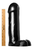 The Titan Dildo XXL 14.5 inch Black 36,8 cm