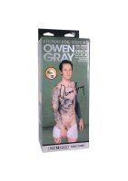 Doc Johnson Owen Gray Realistischer Silikon-Dildo 22 cm