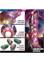 Larva Silicone Ovipositor Dildo with Eggs 22,9 cm