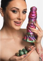 Larva Silicone Ovipositor Dildo with Eggs 22,9 cm