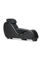 Kinky Sex Chaise with Love Pillows Black