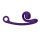 Snail Vibe Curve Vibrator Purple