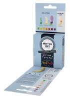 Pure Feel Test Set - Condoms 53, 57, 60 mm - 3 Pieces - ES/PT/EN