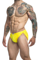 J+S Running Short Yellow S/M - L/XL