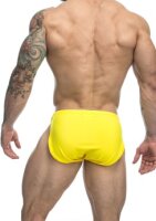 J+S Running Short Yellow S/M - L/XL