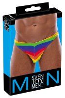 Mens Thong Rainbow XL