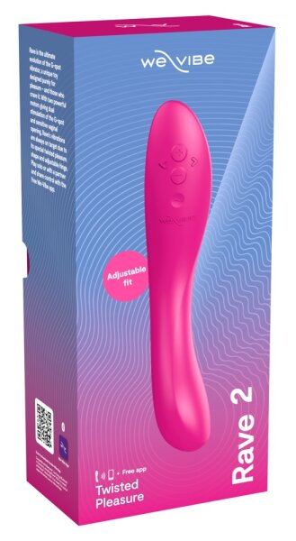 WE-VIBE Rave 2 G-spot vibrator pink