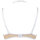 Axami bra white with open cups S/M
