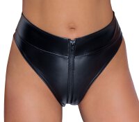 Noir Slip mit Zip S - XL
