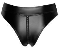 Noir Slip mit Zip S